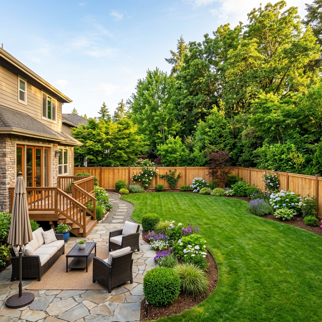 House Yard View